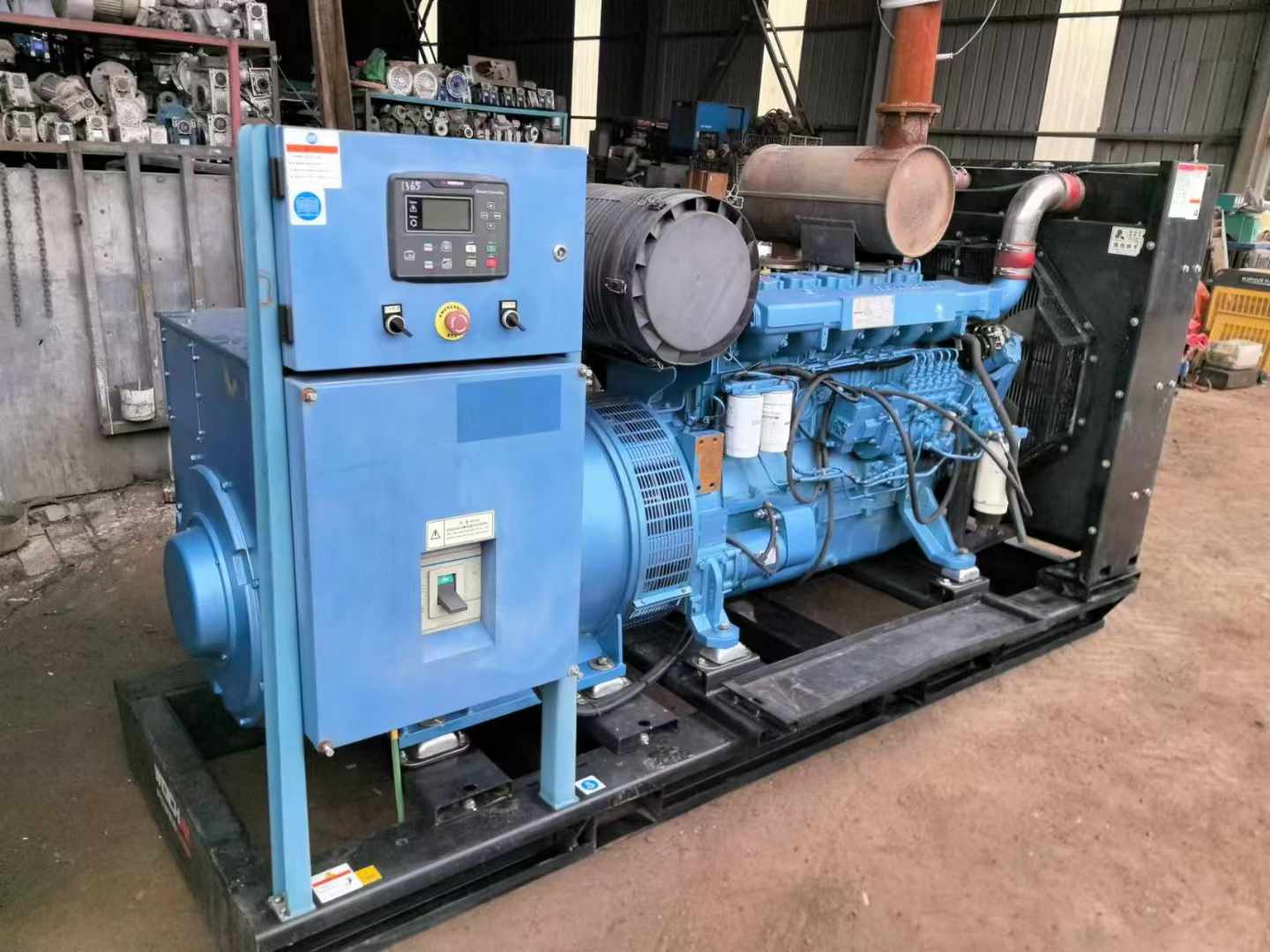 岭口镇500kW 柴油发电机组可带动设备功率的计算公式是什么？